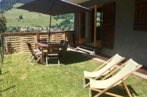 Luxury furnished apartment with garden and a magnificent open views